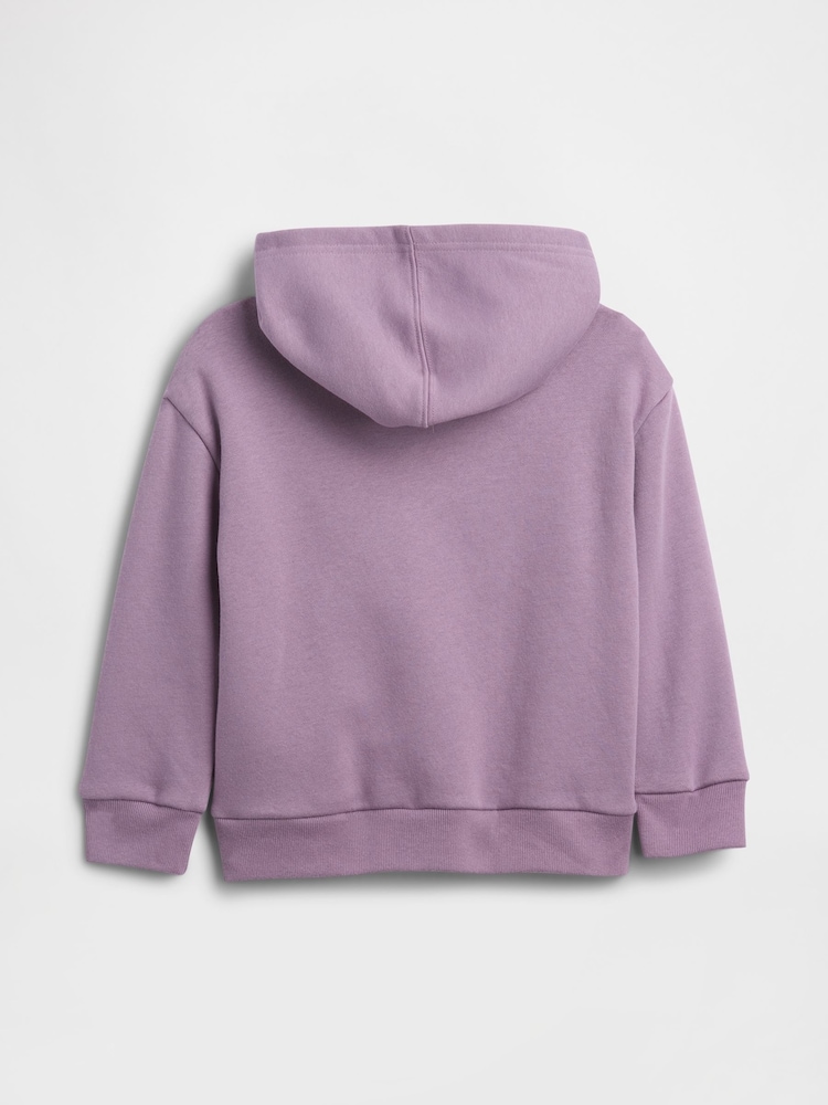 Gap Purple Disney Relaxed Logo Hoodie (6mths-5yrs) (6mths-5yrs) - Image 2 of 3