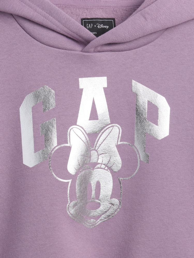 Gap Purple Disney Relaxed Logo Hoodie (6mths-5yrs) (6mths-5yrs) - Image 3 of 3
