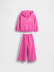 Gap Pink Vintage Soft Hoodie Outfit Set (6mths-5yrs) (6mths-5yrs) - Image 2 of 3