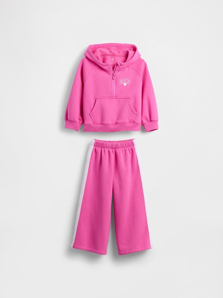 Gap Pink Vintage Soft Hoodie Outfit Set (6mths-5yrs) (6mths-5yrs) - Image 2 of 3