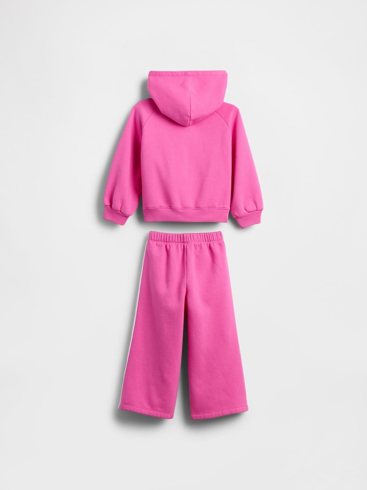 Gap Pink Vintage Soft Hoodie Outfit Set (6mths-5yrs) (6mths-5yrs) - Image 3 of 3