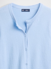 Gap Light Blue Soft Touch Crop Cardigan - Image 4 of 4