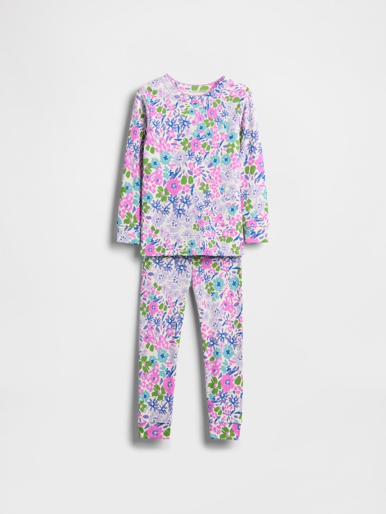 Gap Pink Brushed Cotton Pyjamas Set (6mths-5yrs) (6mths-5yrs) - Image 1 of 2 Gap Pink Brushed Cotton Pyjamas Set (6mths-5yrs) (6mths-5yrs) - Image 1 of 2