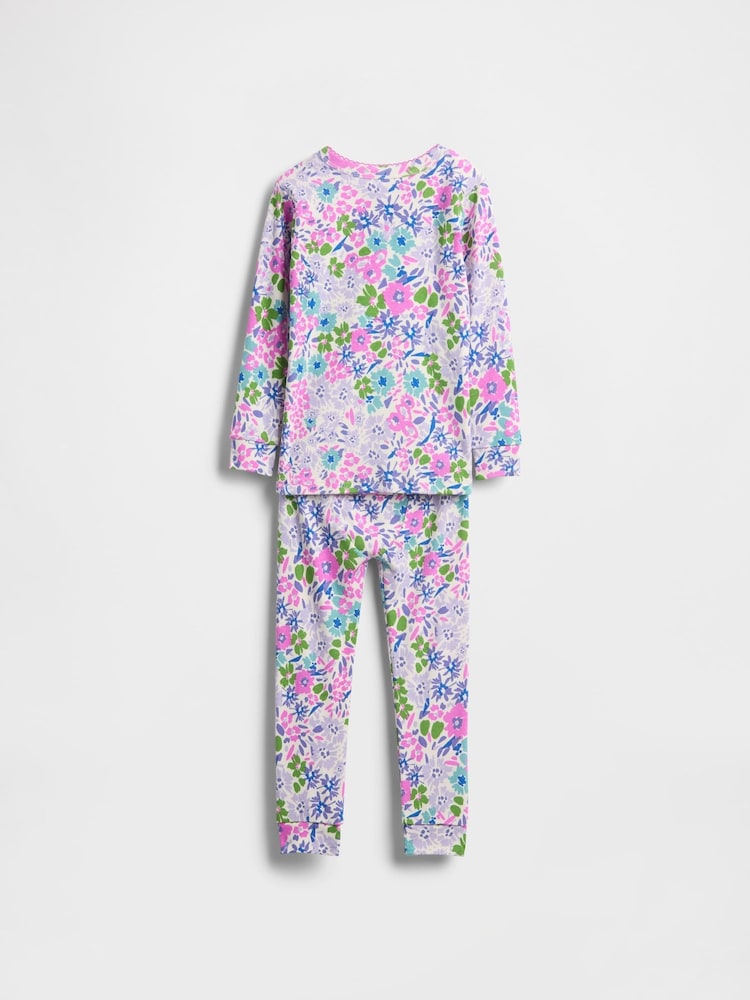 Gap Pink Brushed Cotton Pyjamas Set (6mths-5yrs) (6mths-5yrs) - Image 2 of 2 Gap Pink Brushed Cotton Pyjamas Set (6mths-5yrs) (6mths-5yrs) - Image 2 of 2