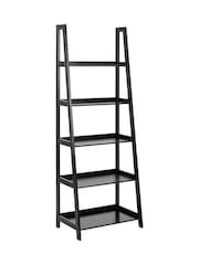 Actona Black Wally Bookcase with 5 Shelves - Image 2 of 5