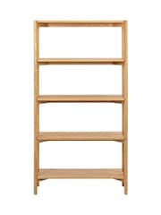 Actona Oak Braidwood Bookcase with 4 Shelves - Image 1 of 2