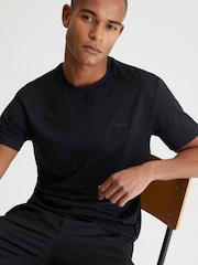 Calvin Klein Black Cotton T-Shirt - Image 1 of 5