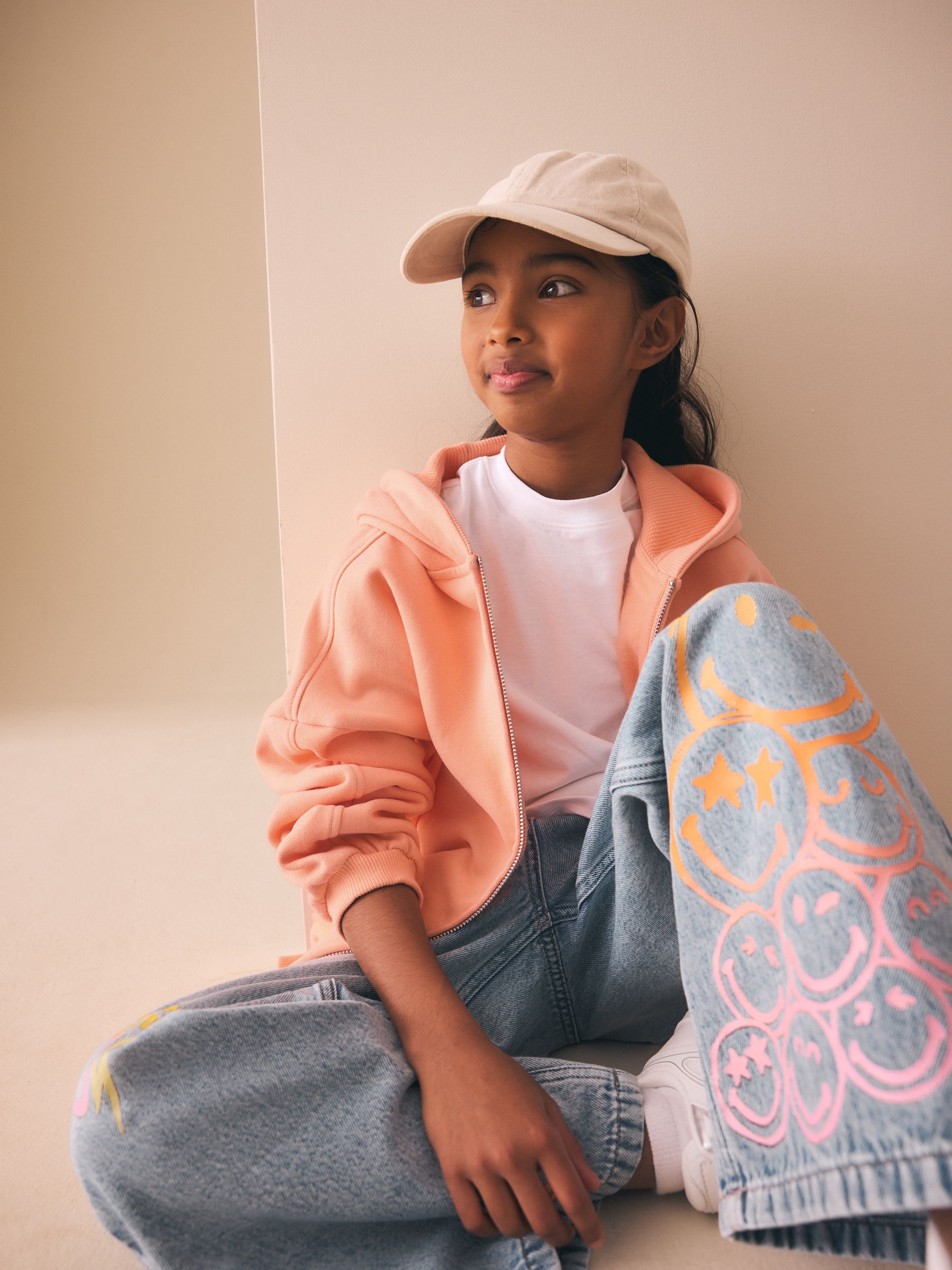 Buy Bright Orange Zip Through Hoodie (3-16yrs) from the Next UK