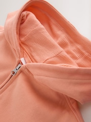Bright Orange Zip Through Hoodie (3-16yrs) - Image 8 of 10