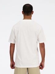 New Balance White Essentials T-Shirt - Image 2 of 4