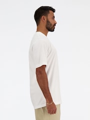 New Balance White Essentials T-Shirt - Image 3 of 4
