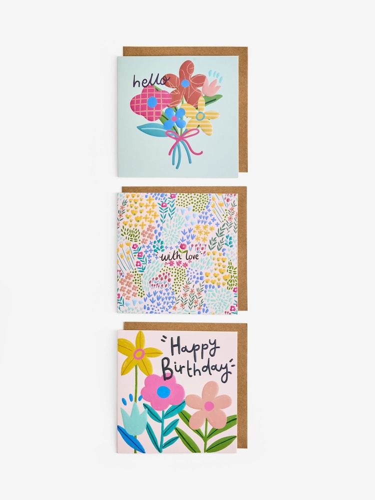 Set of 6 Birthday Cards - Obraz 3 z 3