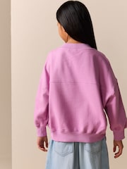 Purple Butterfly Sequin - سويت شيرت (3-16 سنة) - صورة 2 من 4