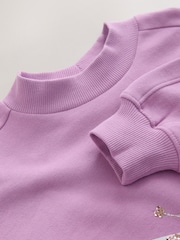 パープル バタフライ スパンコール - トレーナー（3～16歳） - 画像 7 / 8