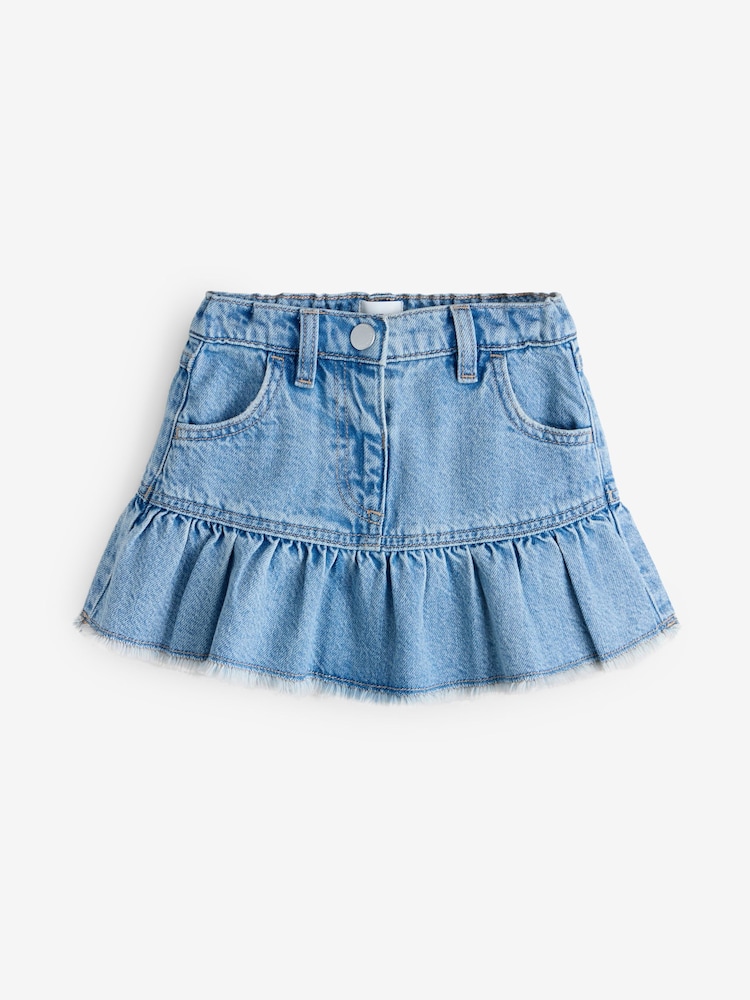 Blue Denim Light Wash Skirt - Image 1 of 1