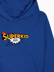 Personalised Boys Superkid Hoodie by Stitch Style - Image 3 of 4