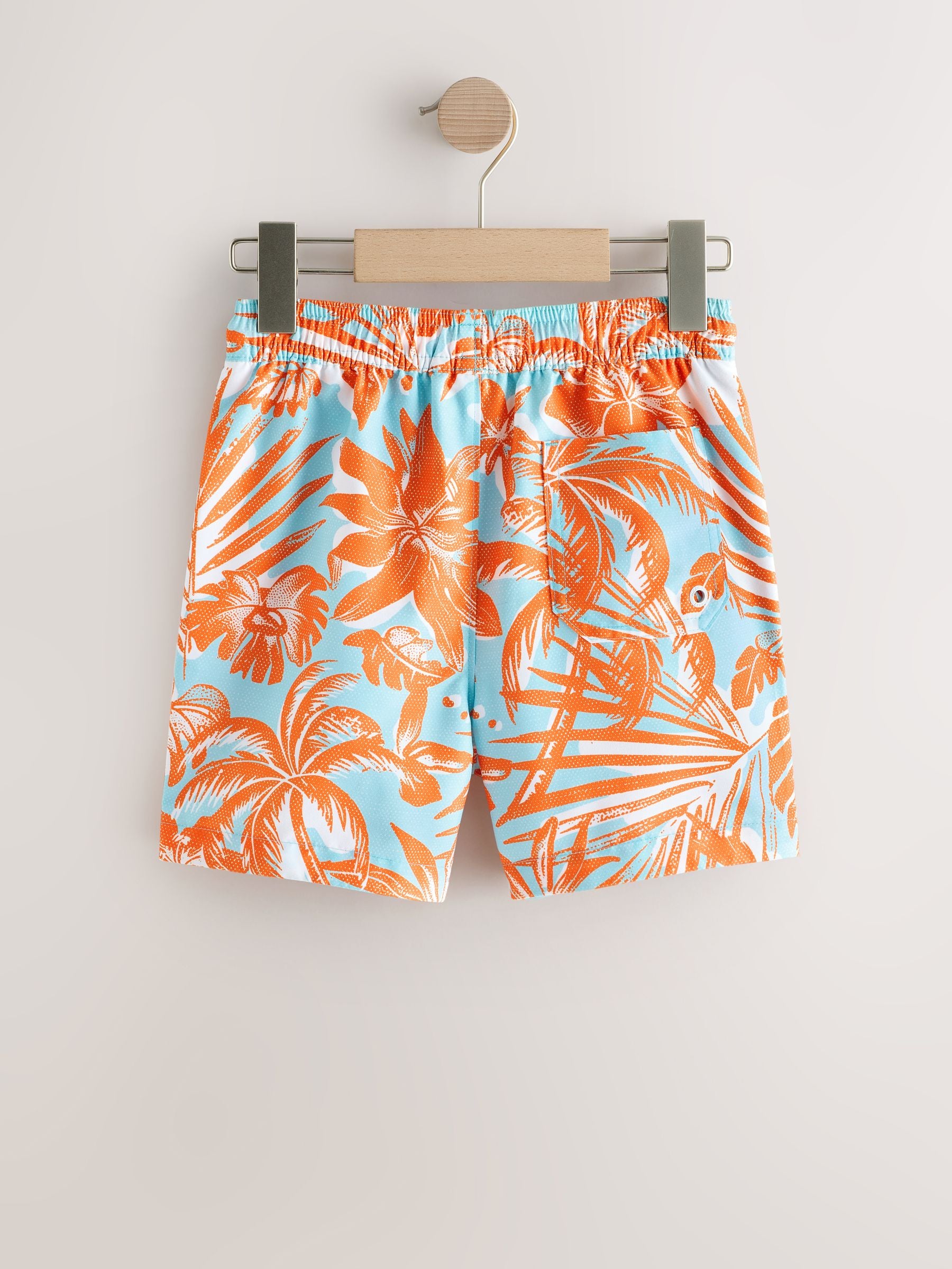 Buy Orange Tropical Printed Swim Shorts (3-16yrs) from Next Cyprus