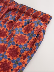 Rust Brown Printed Swim Shorts (3-16yrs) - Image 9 of 10