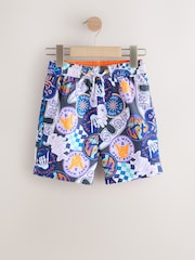 Surf Grey Printed Swim Shorts (3-16yrs) - Image 1 of 4