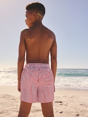 Red Stripe Swim Shorts (3-16yrs) - Image 3 of 5