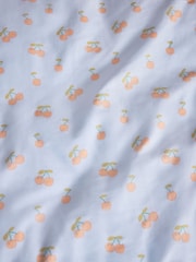 2 Pack Blue/Neutral Floral Duvet Cover and Pillowcase Set - Image 6 of 7