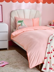 Pink Fluro Spot Duvet Cover and Pillowcase Set - Image 1 of 2