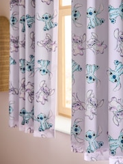 Pink Lilo and Stitch Eyelet Blackout Curtains - Image 3 of 4