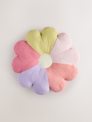 Pink/Purple Flower Cushion - Image 3 of 6