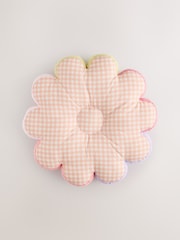 Pink/Purple Flower Cushion - Image 4 of 6