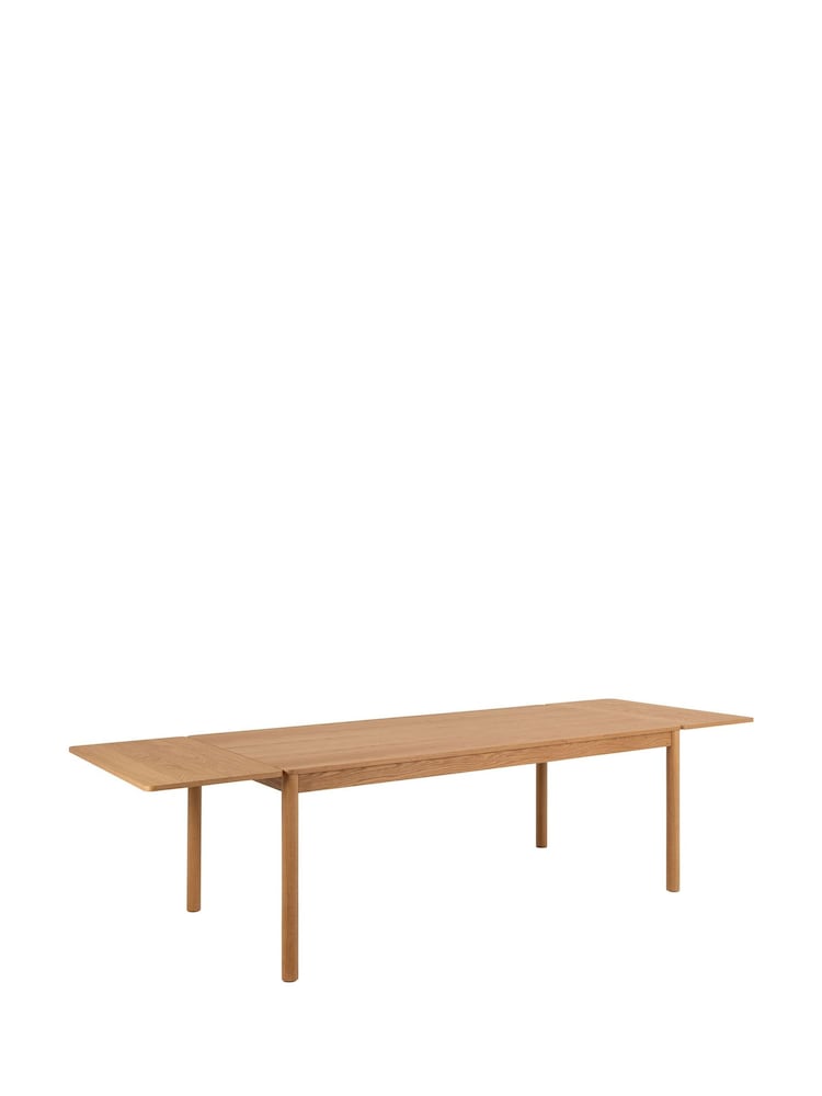 Actona Set of 2 Oak Atlantic Extension Leaf Dining Table - Image 2 of 4