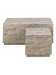 Actona Grey Dice Coffee Table Set - Image 4 of 5