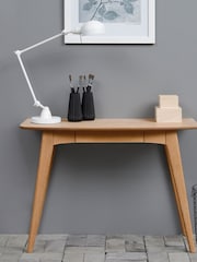 Actona Black Oak Woodstock Desk - Image 1 of 6