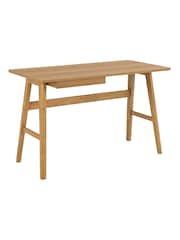 Actona Oak Barnett Desk - Image 3 of 6