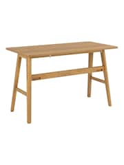 Actona Oak Barnett Desk - Image 5 of 6
