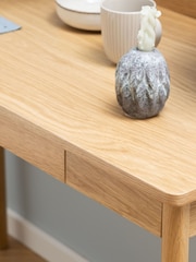 Actona Oak Paul Office Desk - Image 2 of 6