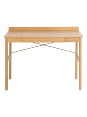 Actona Oak Paul Office Desk - Image 4 of 6