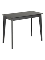 Actona Black Roxby Office Desk - Image 5 of 6