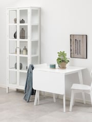 Actona White Roxby Square Dining Table - Image 1 of 6