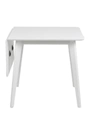 Actona White Roxby Square Dining Table - Image 6 of 6