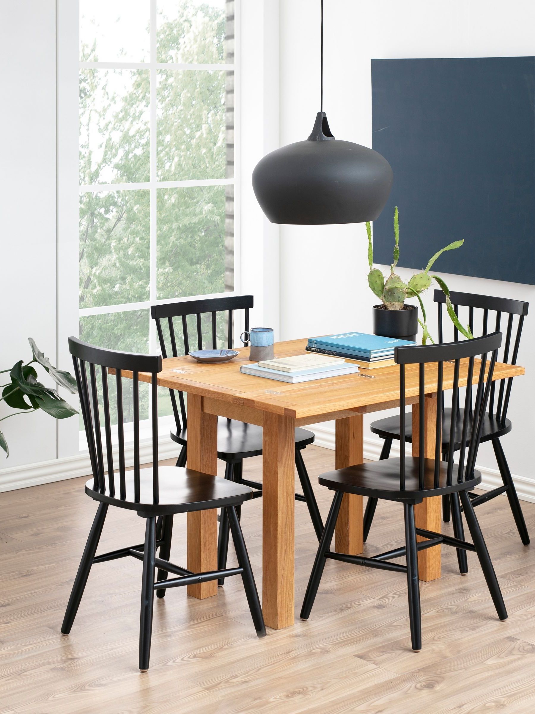 Net Furniture Riano Dining Chairs In Black Set Of 2 - Image 5
