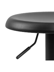 Actona Set of 2 Black Finch Bar Stools - Image 5 of 6