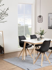 Actona White Oak Raven Dining Table - Image 2 of 4