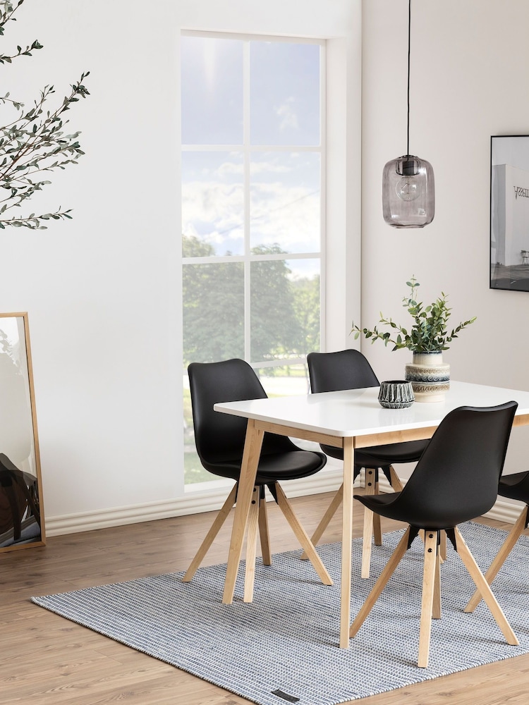 Actona White Oak Raven Dining Table - Image 2 of 4