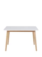 Actona White Oak Raven Dining Table - Image 4 of 4