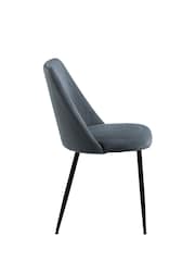 Actona Grey Ines Dining Chair Set of 4 - Image 5 of 6