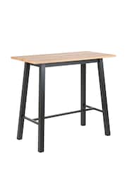 Actona Black Oak Chara Bar Table - Image 3 of 6