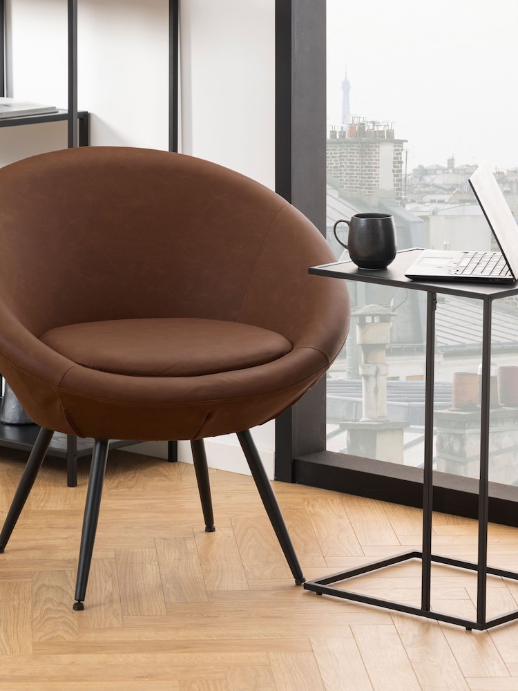 Actona Black Infinity Side Table - Image 1 of 6