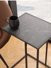 Actona Black Infinity Side Table - Image 2 of 6