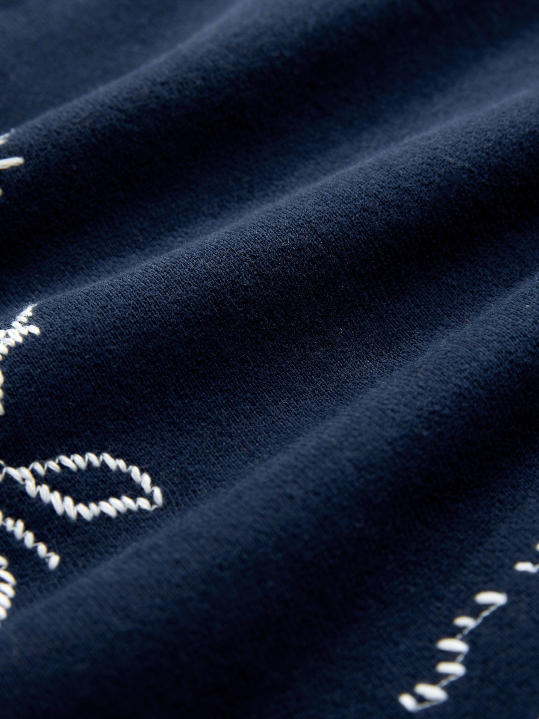 Buy Navy Embroidered Sea Graphic Crew Neck Sweatshirt from Next USA