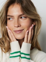 Red/Green Tomato Graphic Crew Neck Sweatshirt - Image 6 of 10